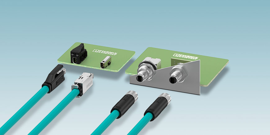 Neue Steckverbinder für Single Pair Ethernet 